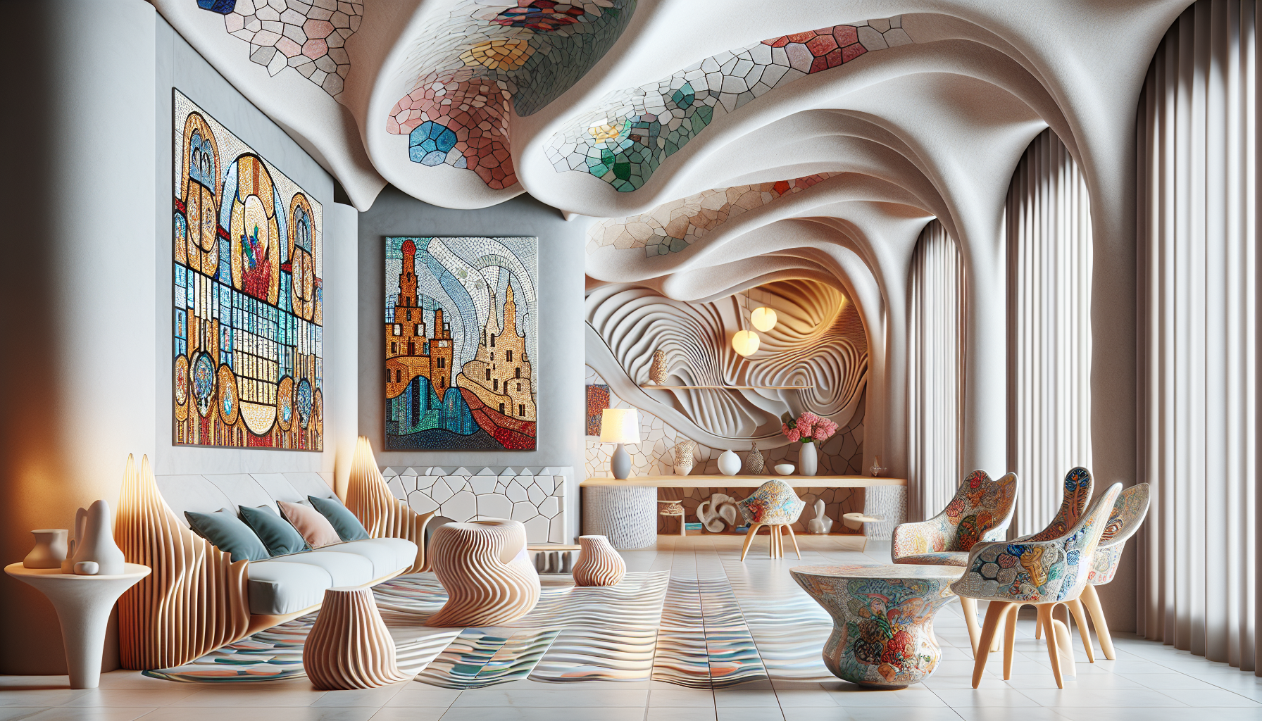 Diseno Inspirado en Gaudi Toques Modernistas en tu Hogar
