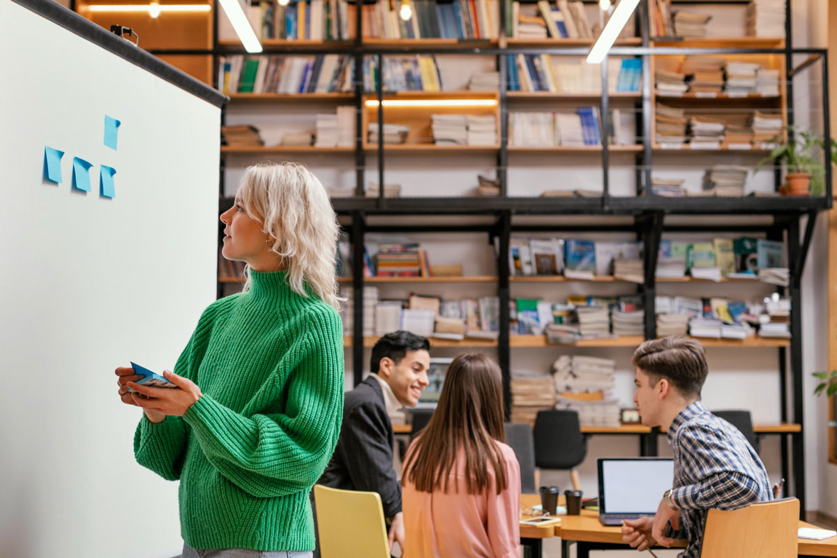 como decorar una academia de estudios