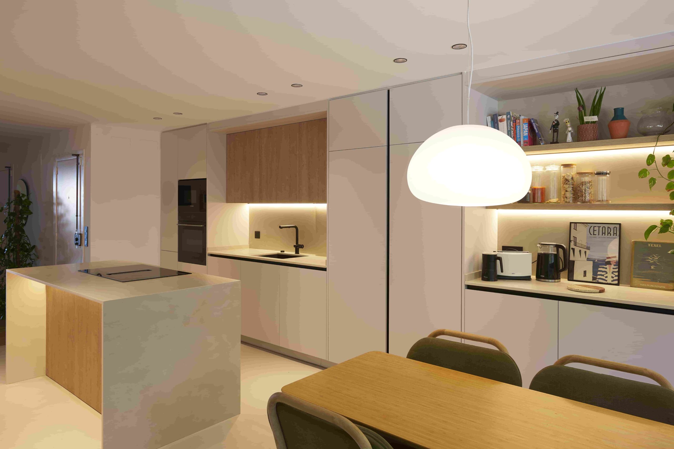 salon iluminado